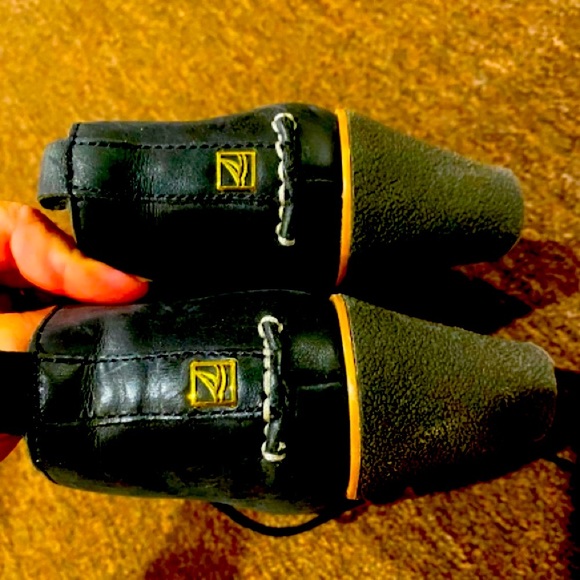 Sperry Top-Sider Harlow Brook Wedge Boot Chukka Booties Size 7 M Black Leather - Picture 4 of 6